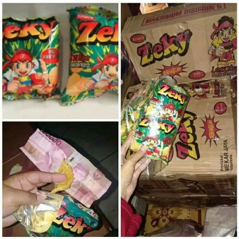 

Ciki Zeky | Kemasan 10 Bungkus | Snack Zeky | Ciki Berhadiah