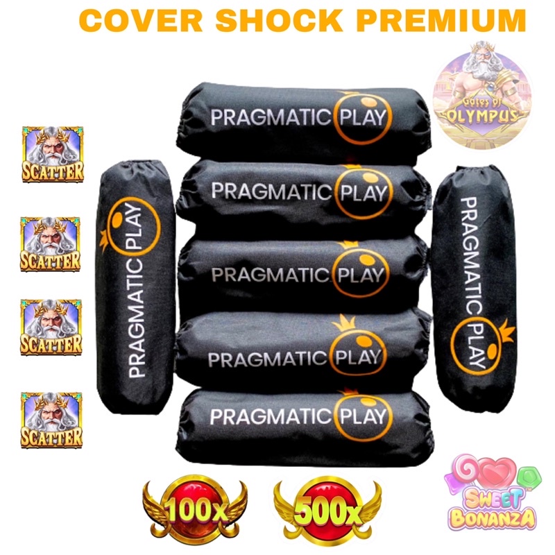 Sarung shockbreaker belakang cover shock pragmatic play