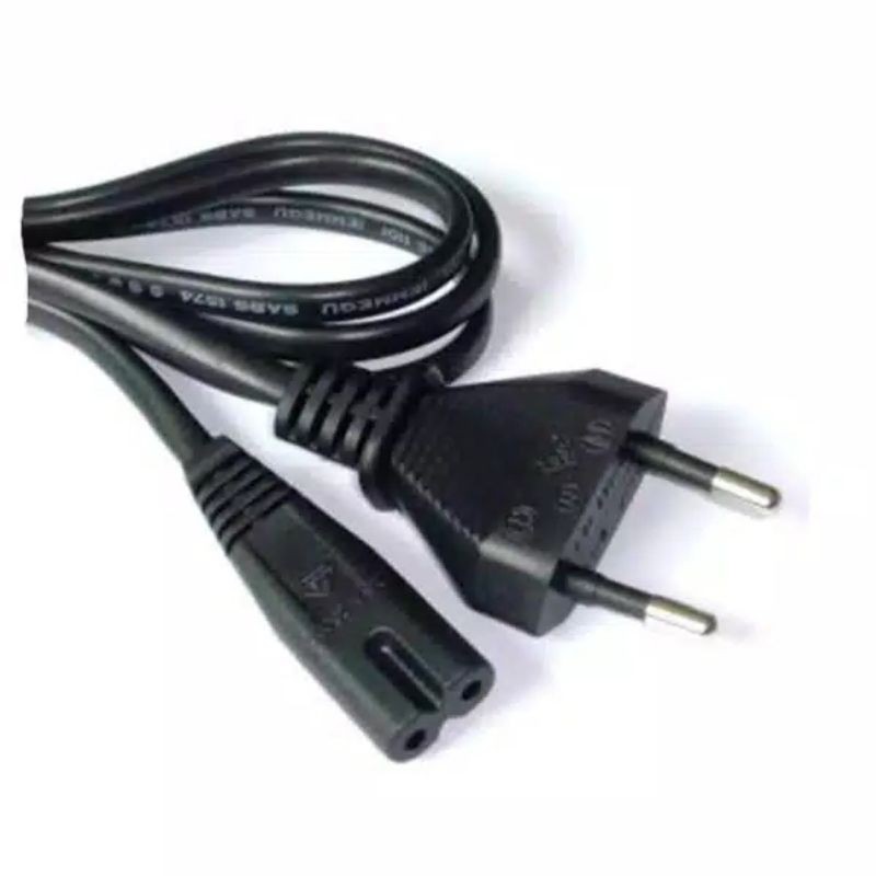 Kabel Power Printer I Kabal Tape / Radio I Sambungan Kabel Cas Laptop atau Netbook I Barang Elektronik I Kabel Dua Lubang I Charge Emergency I Kabel Angka 8 I Kabel Power AC 2 I