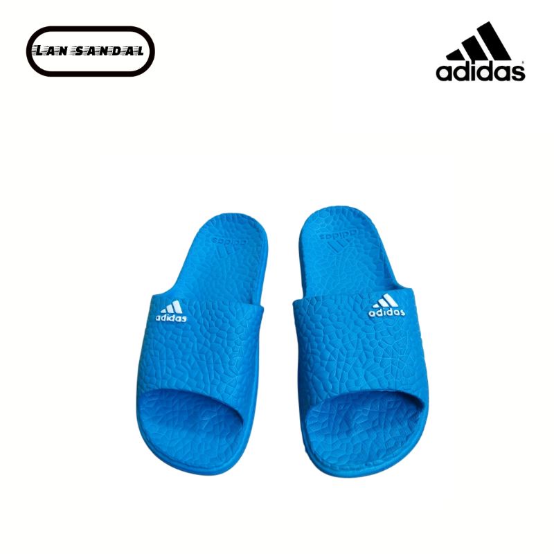 Sandal Slop Adidas dewasa / slip on-Dodger blue