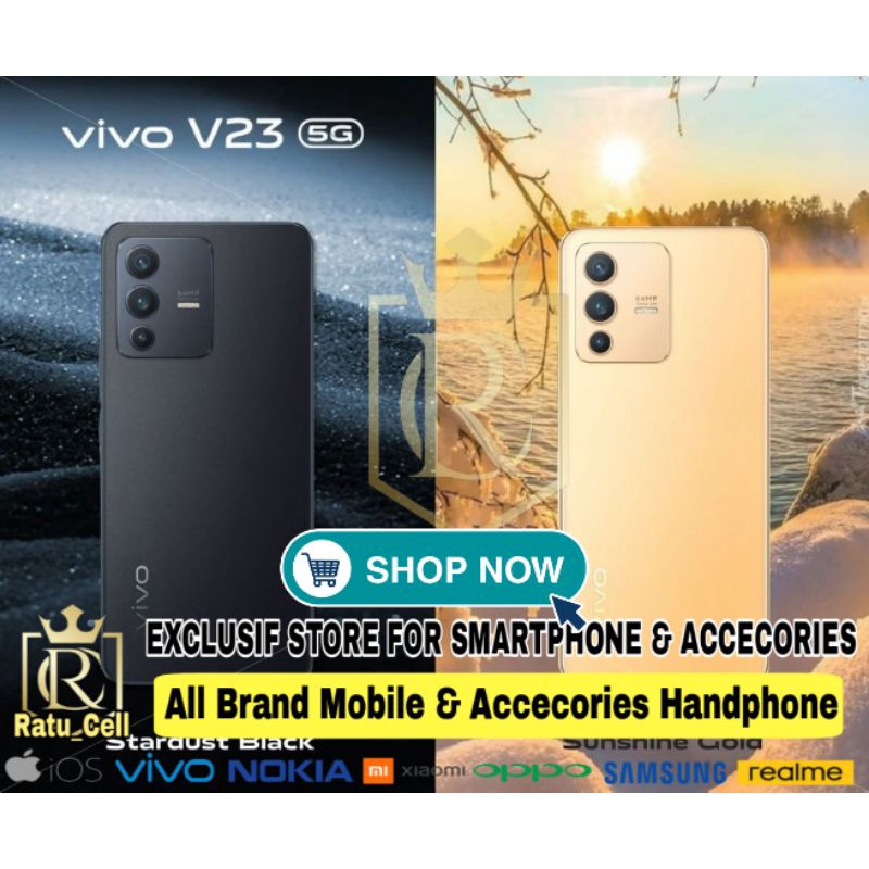 NEW VIVO V23 5G 8+4GB/128GB GARANSI RESMI VIVO INDONESIA