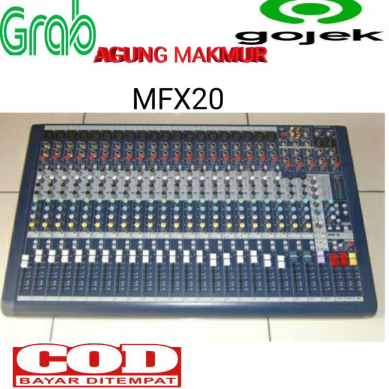 Mixer Soundcraft MFX20 20 Channel