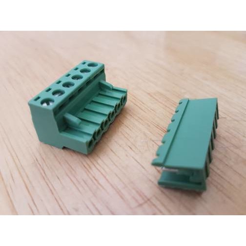 2EDG 5.08 mm 6p tekuk L Green Terminal pin Block Connector screw 5.08mm 6pin 6 pin blok right angle