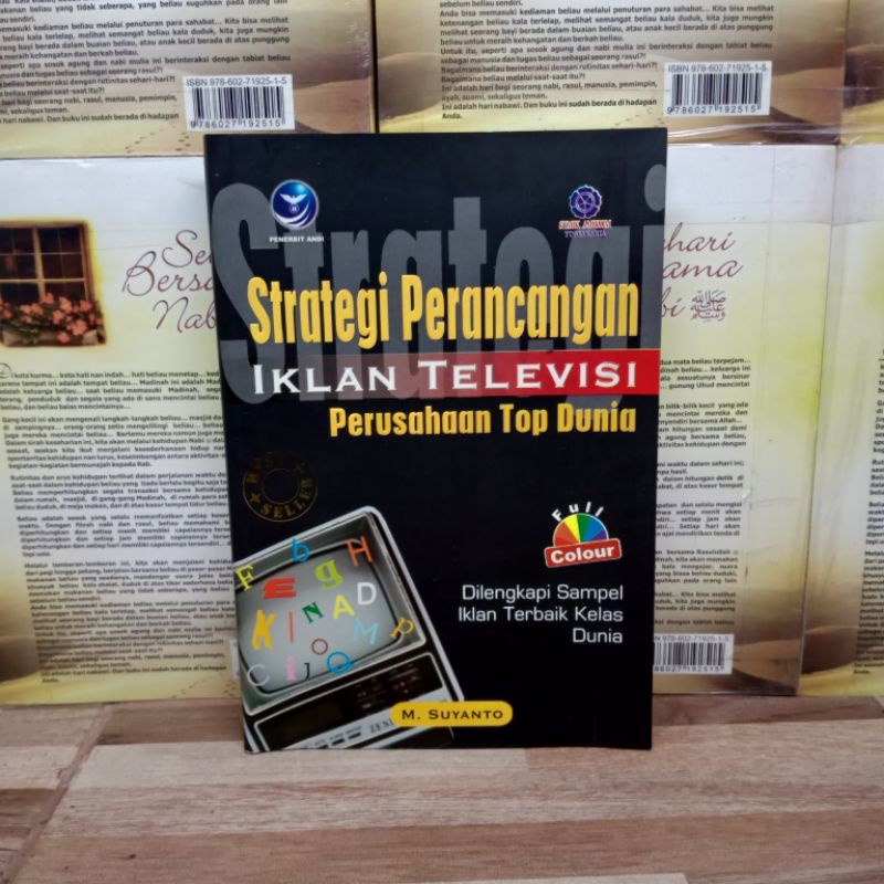 

BUKU ORIGINAL - STRATEGI PERANCANGAN IKLAN TELEVISI PERUSAHAAN TOP DUNIA