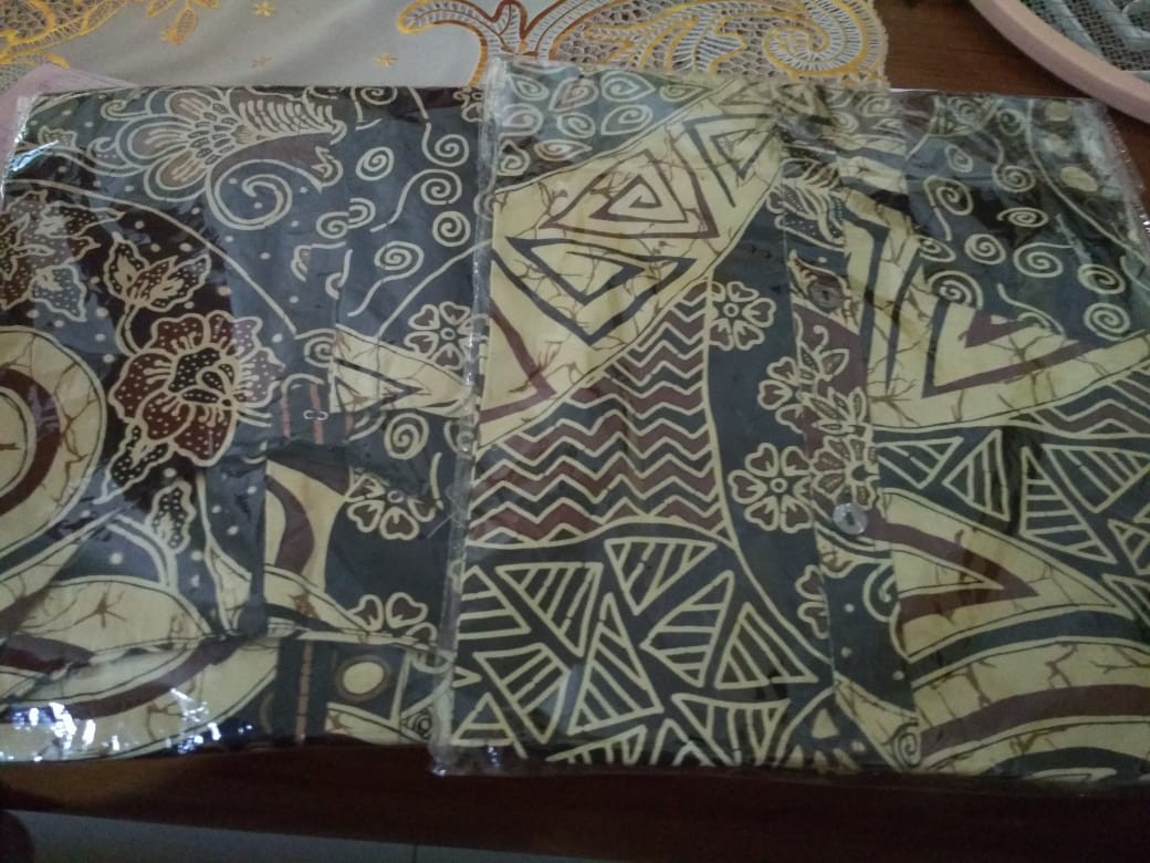 Kemeja Batik Pria Couple Series/ Batik Pria Modern / Seragam Batik / Baju Lebaran /113 & 115