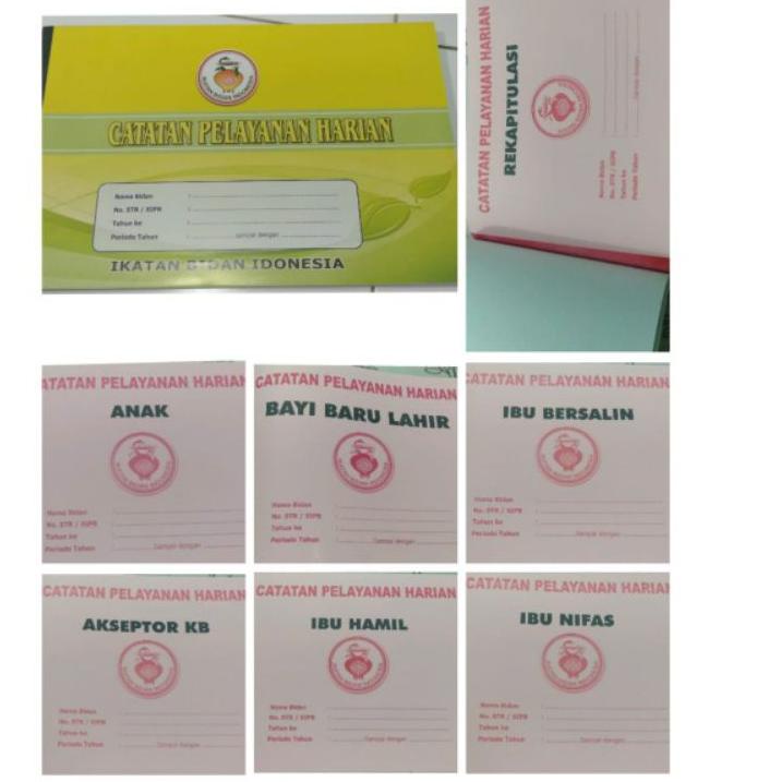 [PRODUK ARTOL] Buku LOGBOOK SKP PERPANJANGAN STR Bidan / Buku Catatan Pelayanan Harian Bidan EEA