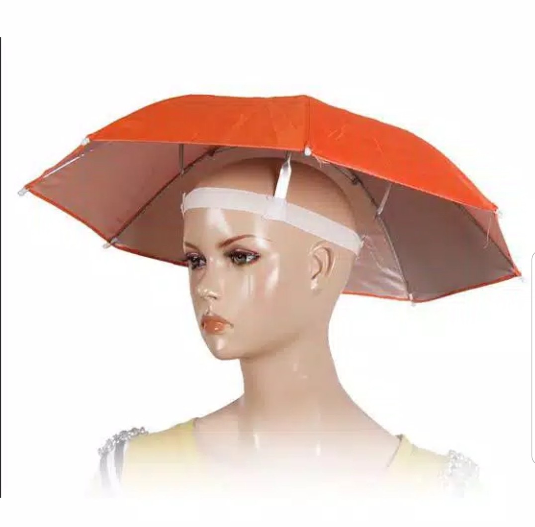 Payung Topi Besar  Diameter 60 Cm 10 Warna Outdoor Anti Uv Termurah Big Jumbo