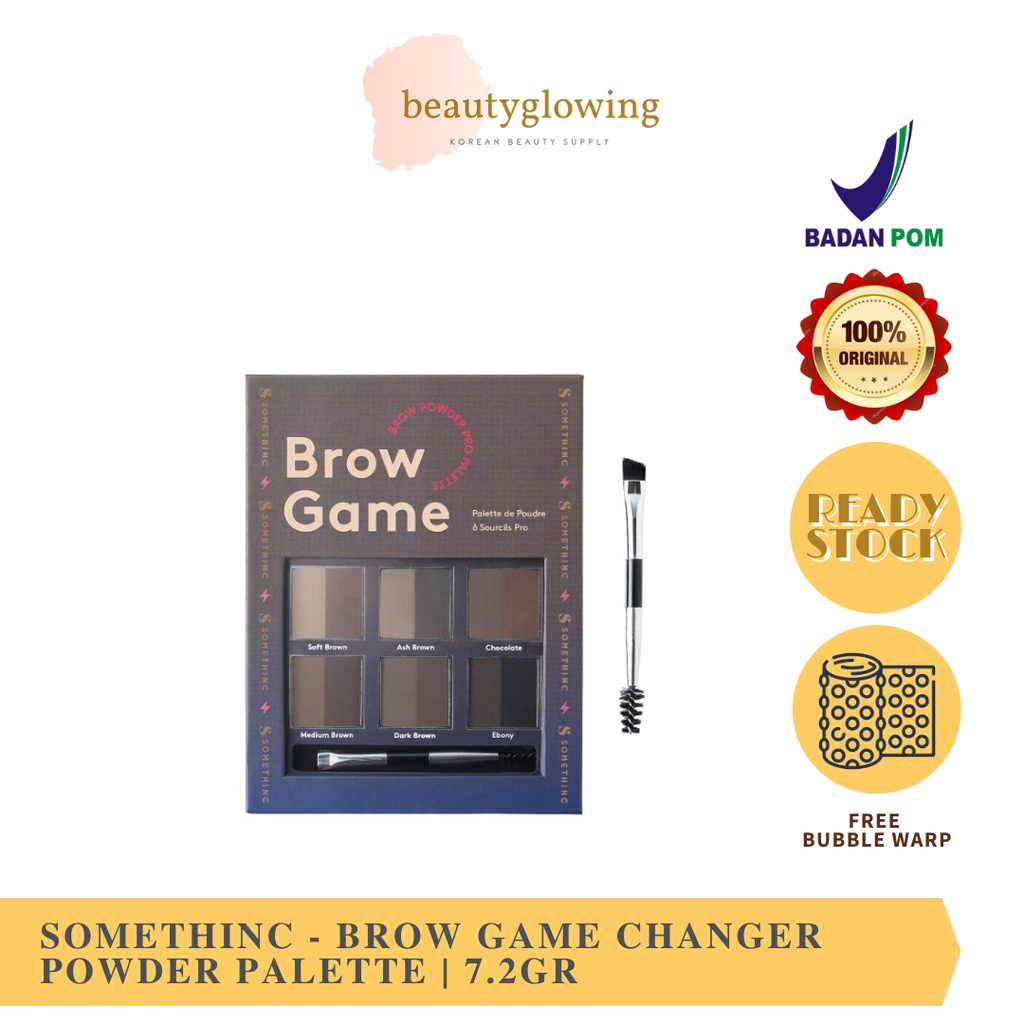 SOMETHINC Brow Game Eyebrow Powder Palette