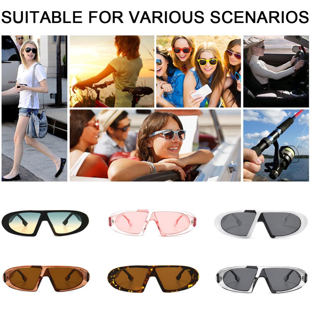 Timekey Kacamata Hitam Frame Oval Kecil Gaya Retro Untuk Wanita A4L9