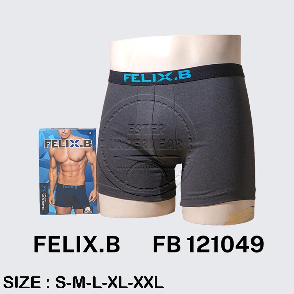 Celana Boxer Felix.B FB 121049 isi 2Pcs