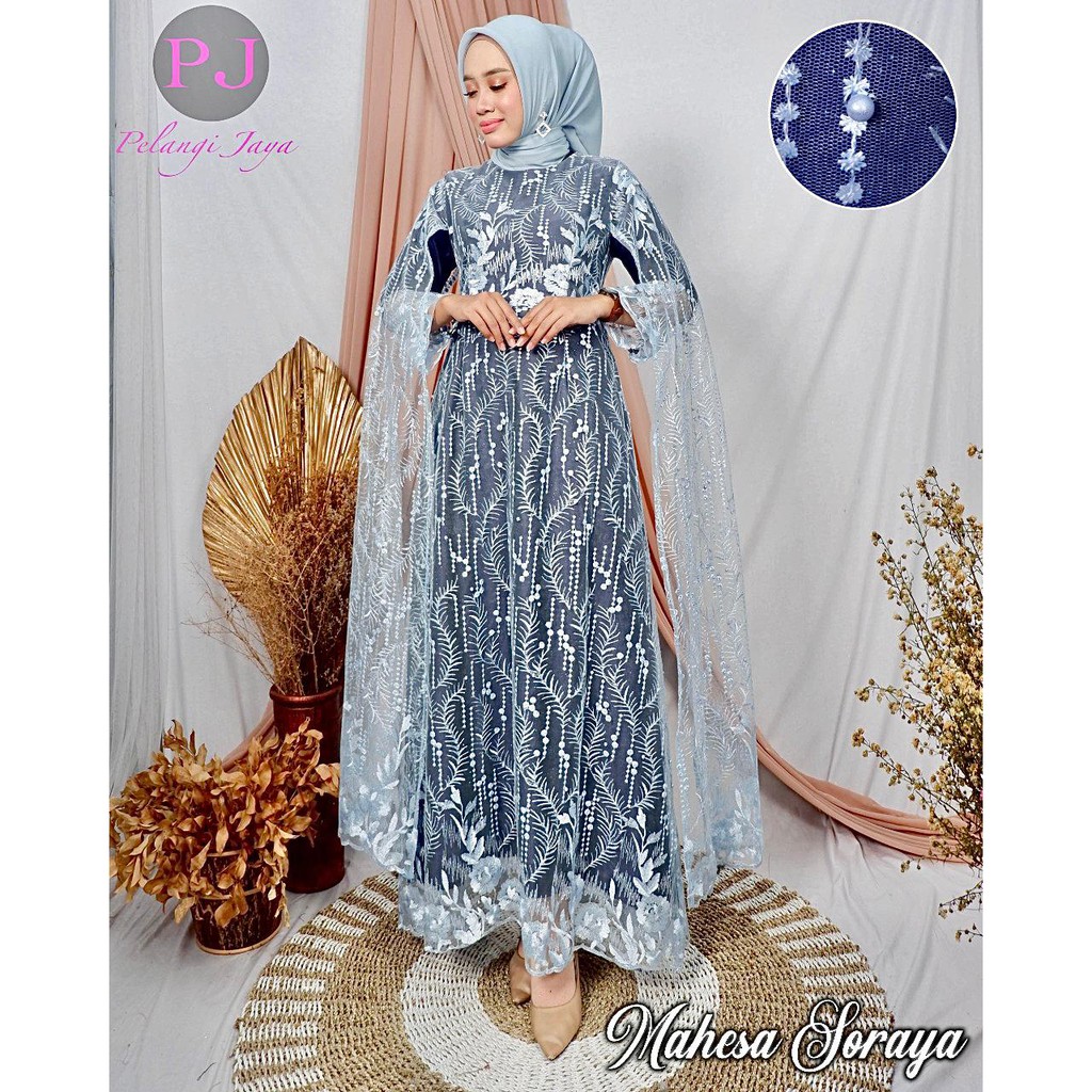 ( TERLARIS) Gamis Pesta Memory/Kebaya Lesti/ Baju wisuda/ Kebaya seragam/ GAMIS KEBAYA PESTA ORIGINA