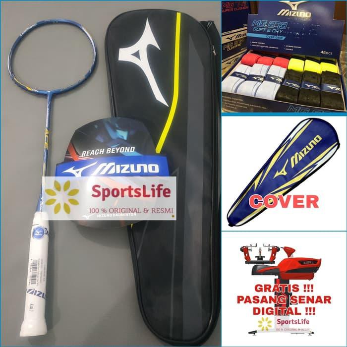mantul habis badminton RAKET BADMINTON MIZUNO CARBOSONIC ACE ORIGINAL