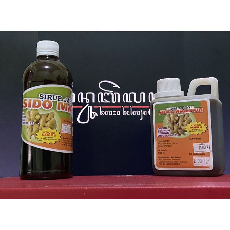 Sirup Jahe Sido Makmur by KancaBelanja
