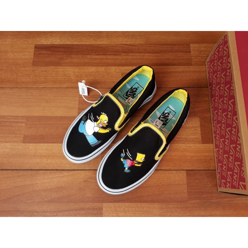 VANS SLIP ON THE SIMPSONS HOMER BART