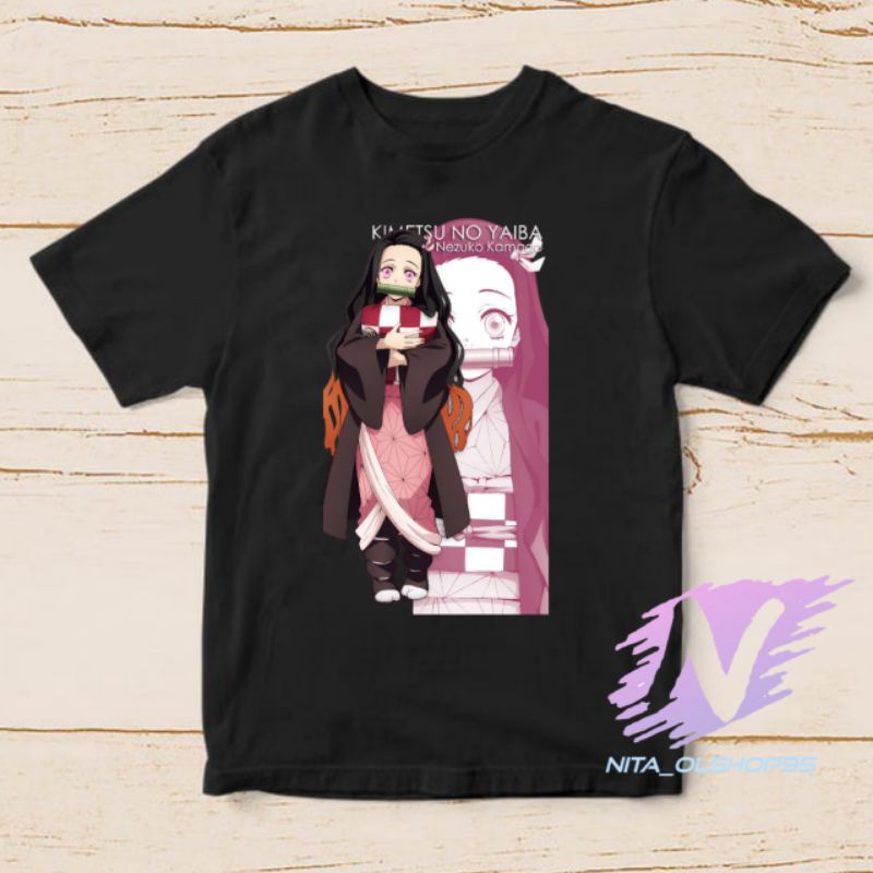 nezuko kaos nezuke kamado kaos anak anime terbaru