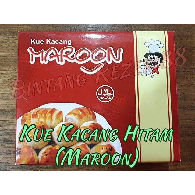 

Kue Kacang Hitam (Maroon)