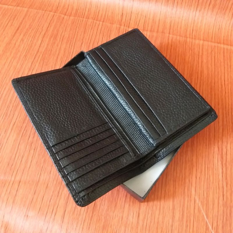 Dompet kulit sapi asli ukuran tanggung dompet pria