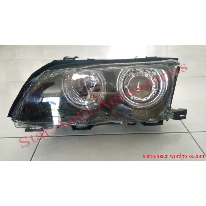 Lampu Depan / Head Lamp Angel Eyes BMW E46 Facelift