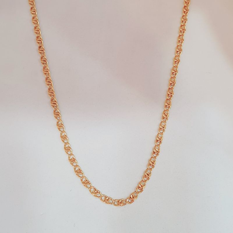 kalung model mas asli kadar 375