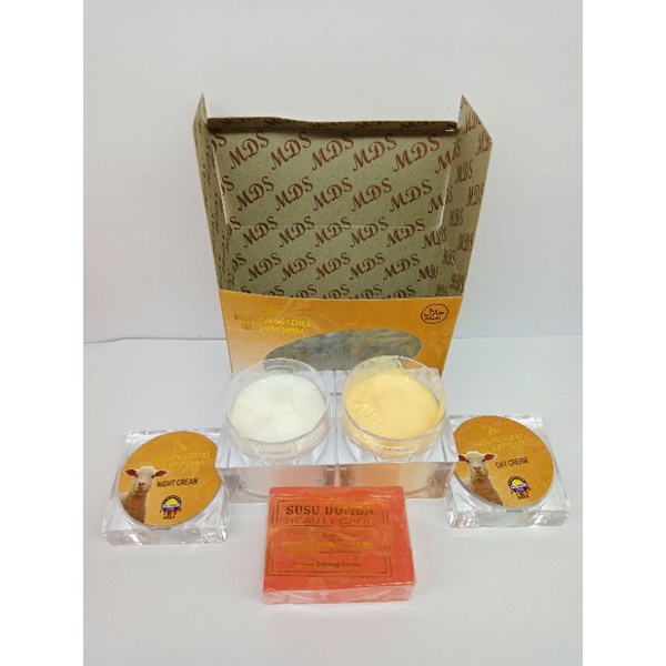 CSD GOLD PAKET // Cream Susu Domba Gold Glowing Series 30gr polos