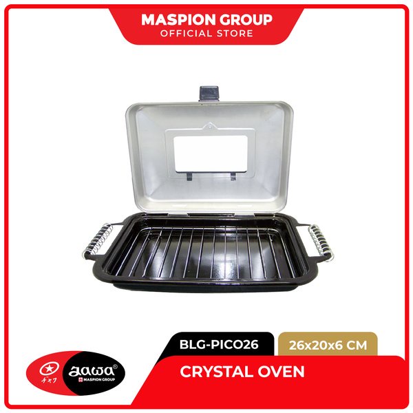 Panggangan Oven Crystal Maspion 20 x 26 Panggang Ikan Crystal Maspion Alat Panggang Ayam Maspion