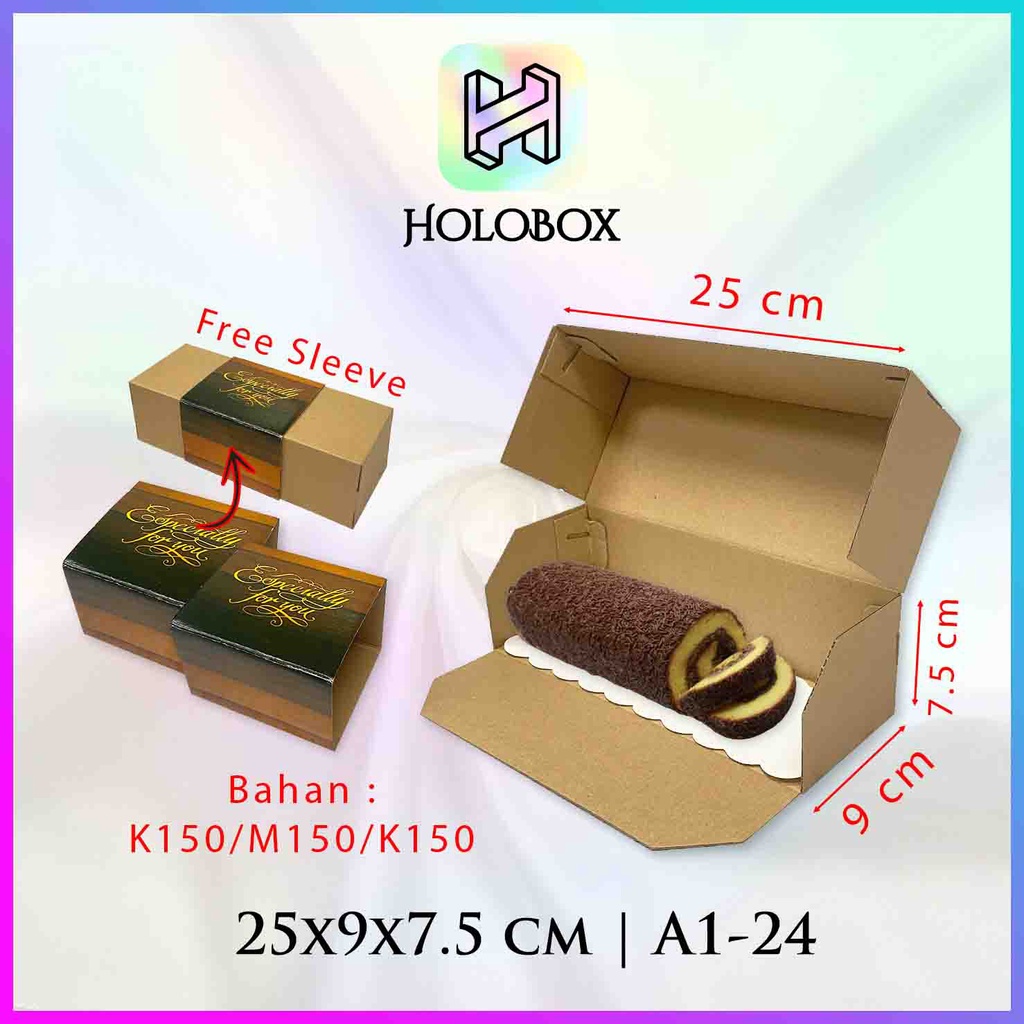 

Kotak Kue / Bolu / Brownies / Dus / Box Packaging / Cake / A1-24