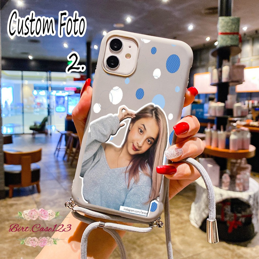 Softcase Custom Slingcase Tali Lanyard Candy Custom Xiaomi Cc9 Cc9e Mix 2s Mi 5s BC3140