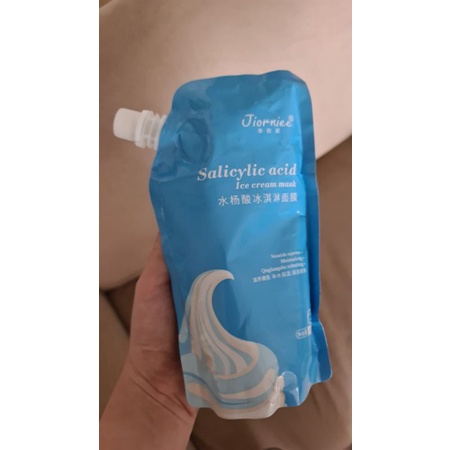 ORIGINAL Jiorniee Mask Ice Cream Mask Original Salicylic Acid / JIORNEE / Masker Es