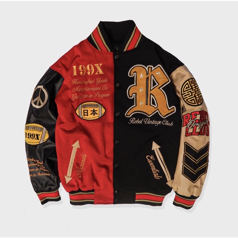VARSITY JACKET - REBEL