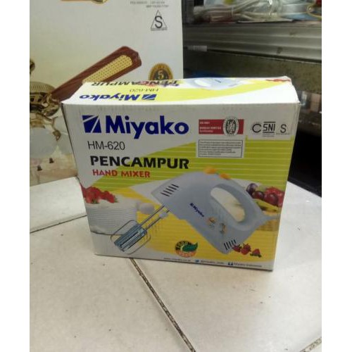 Miyako Mesin Hand Mixer HM-620 / Mesin Pengaduk Miyako HM-620