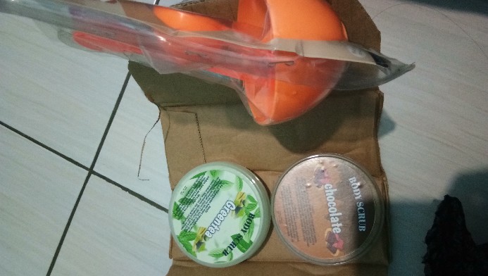 Satu Set Mangkuk Kuas Sendok Takar Masker
