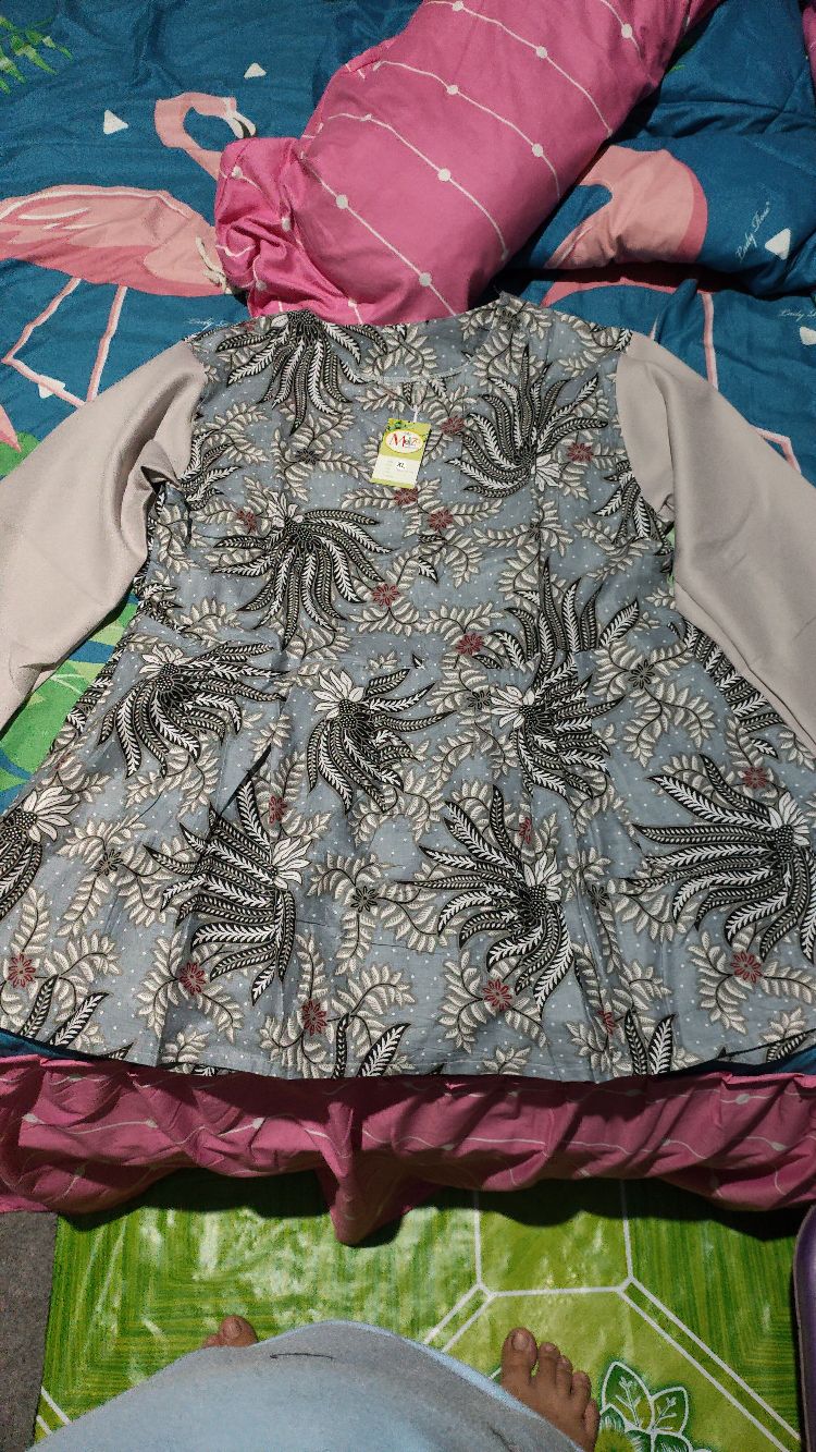 Atasan Batik Wanita Zela Murah Busui Realpict Katun Mix Moscrep Seragam Sarimbit Standar Jumbo