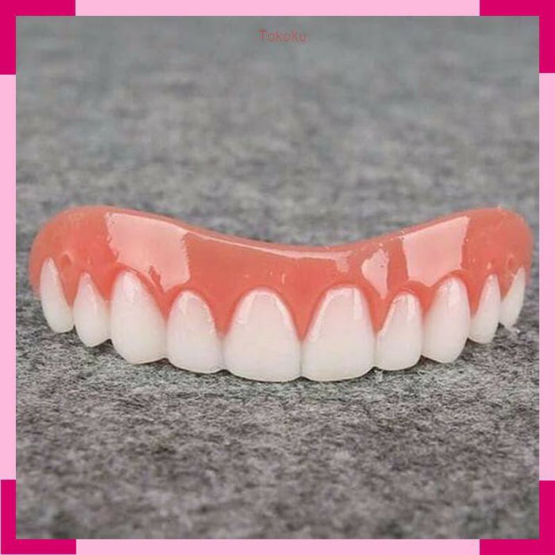 Gigi Palsu Instan Perfect Smile Veneer Gigi Tiruan Bagian Atas