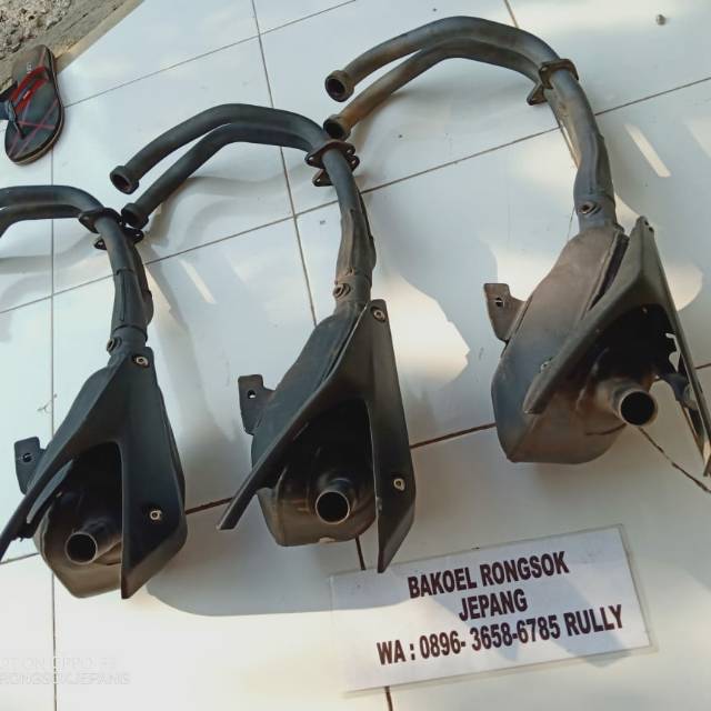 Leher knalpot r25 atau header knalpot mt25 ori