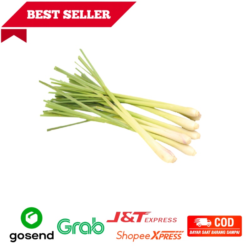 

Daun sereh / serai fresh, bumbu memasak, 1 ikat, sayuran sehat segar bandung
