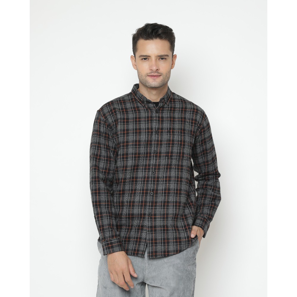 

Erigo Flannel Sanemi Black