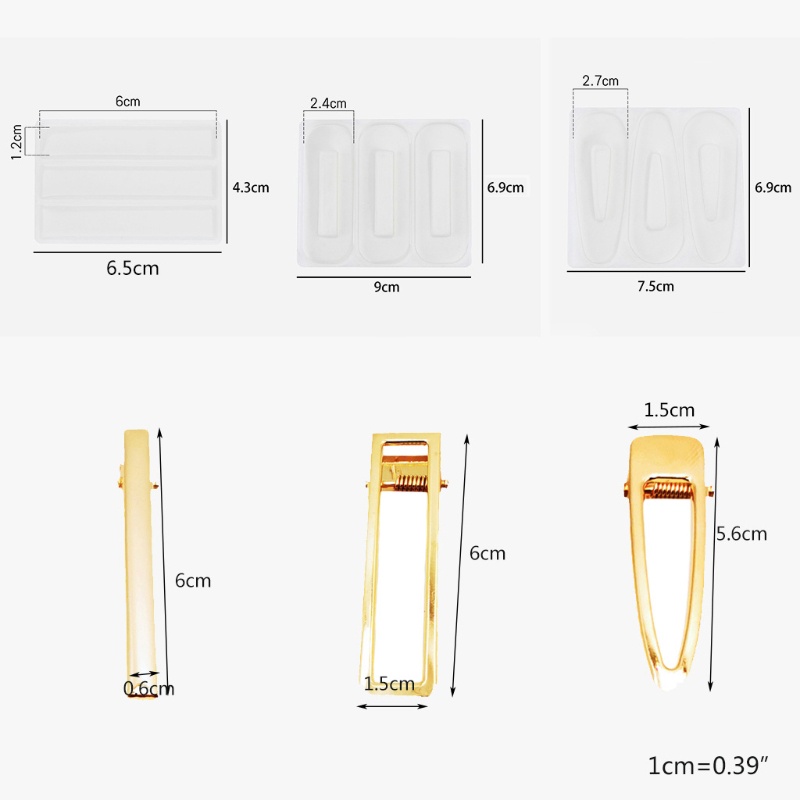 Siy Cetakan Resin Epoksi Bentuk Geometri Bahan Silikon Untuk Membuat Perhiasan / Craft Diy