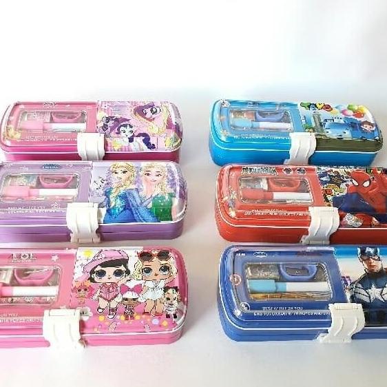 

sale- Stationery Set Import 6 in 1 Tingkat 3 Paket Alat Tulis Sekolah