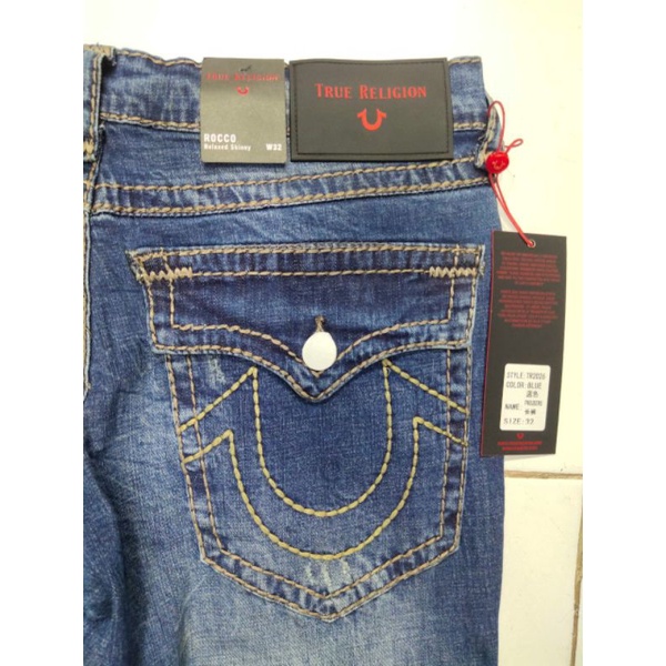 Celana jeans streach TRUE RELIGION Original import