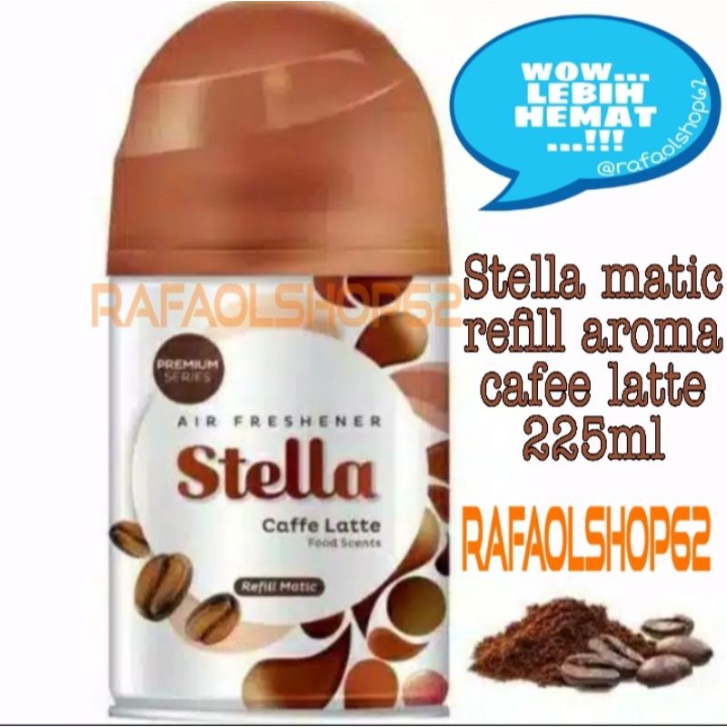 STELLA MATIC REFILL COFEE LATEE 225ML