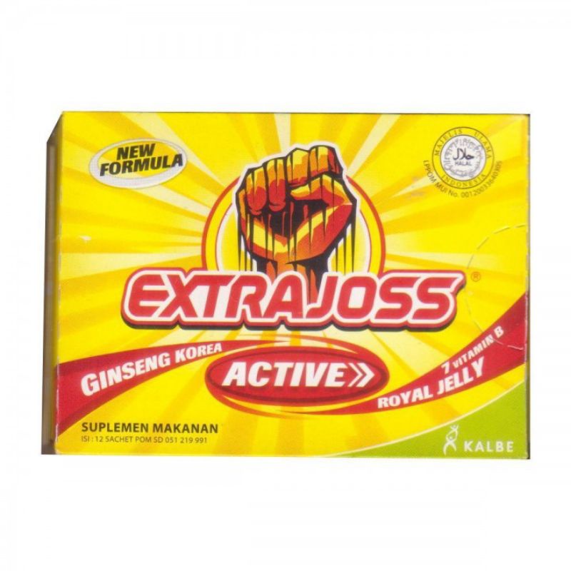 

EXTRAJOSS ACTIVE Minuman serbuk kesehatan