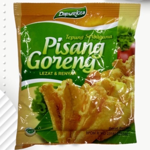 

TEPUNG PISANG GORENG DAPUR KITA TEPUNG PISANG GORENG 100G ORIGINAL