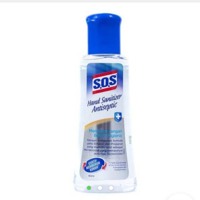 SOS hand sanitizer antiseptic