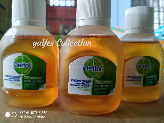 Sabun cair Dettol 45 - 95 - 245 - 495 ml anti bakteri antiseptik perlindungan anak bayi dewasa kuman