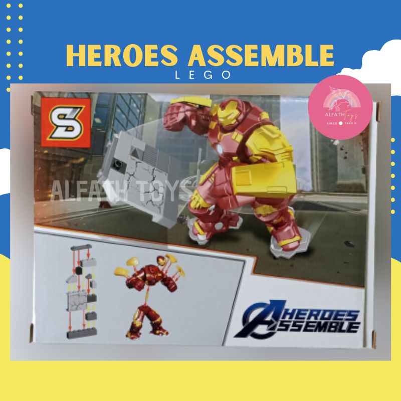 Mainan Anak Lego Heroes Assemble