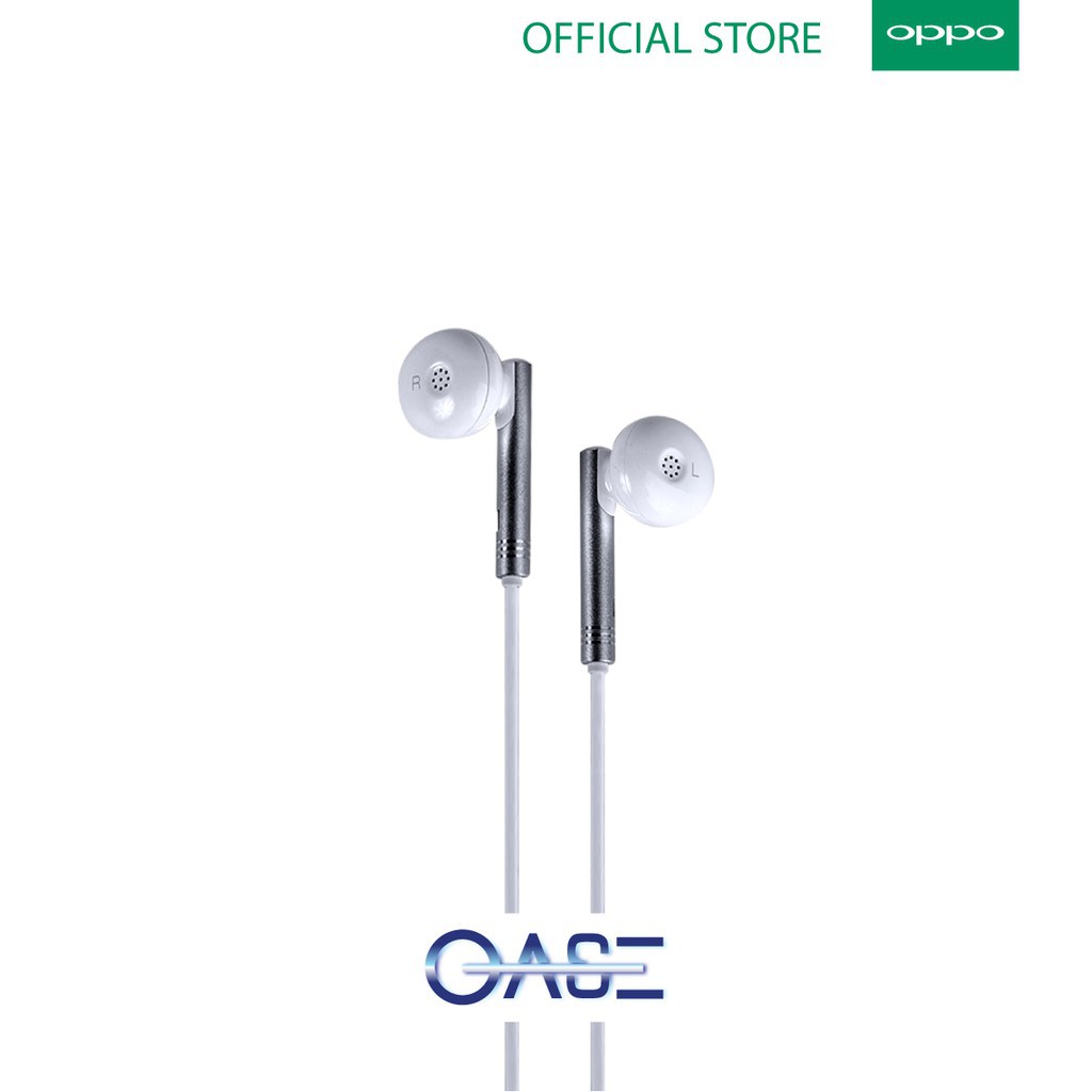 Jual EARPHONE atau HEADSET OASE MDM5 GARANSI RESMI OPPO Shopee Indonesia