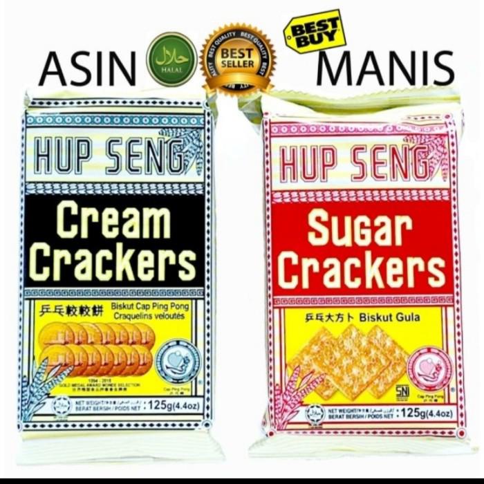 

HUP SENG CRACKERS / BISKUIT HUP SENG IMPORT - MANIS