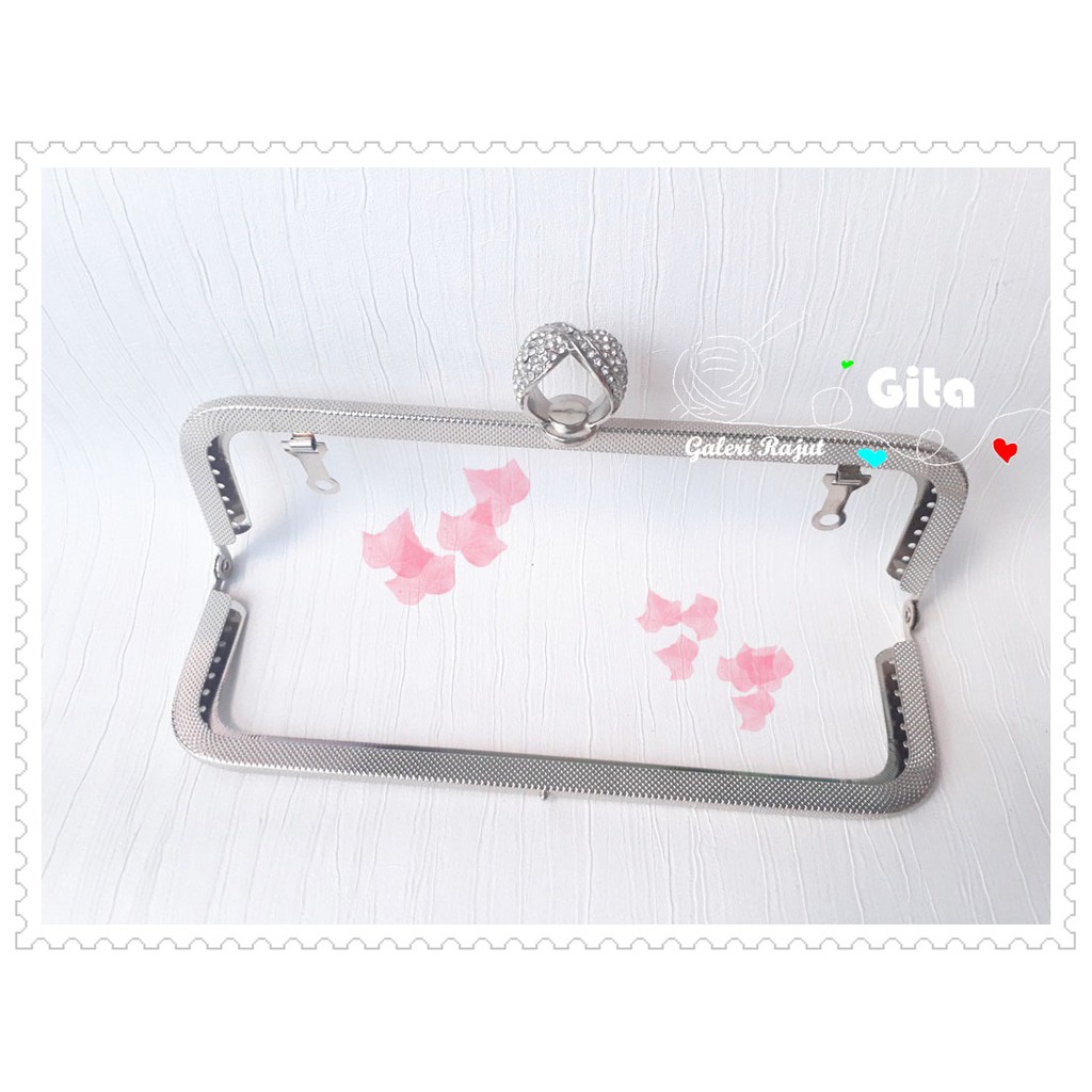 Behel Tas/Frame/Handel dompet Tas 20.5cm