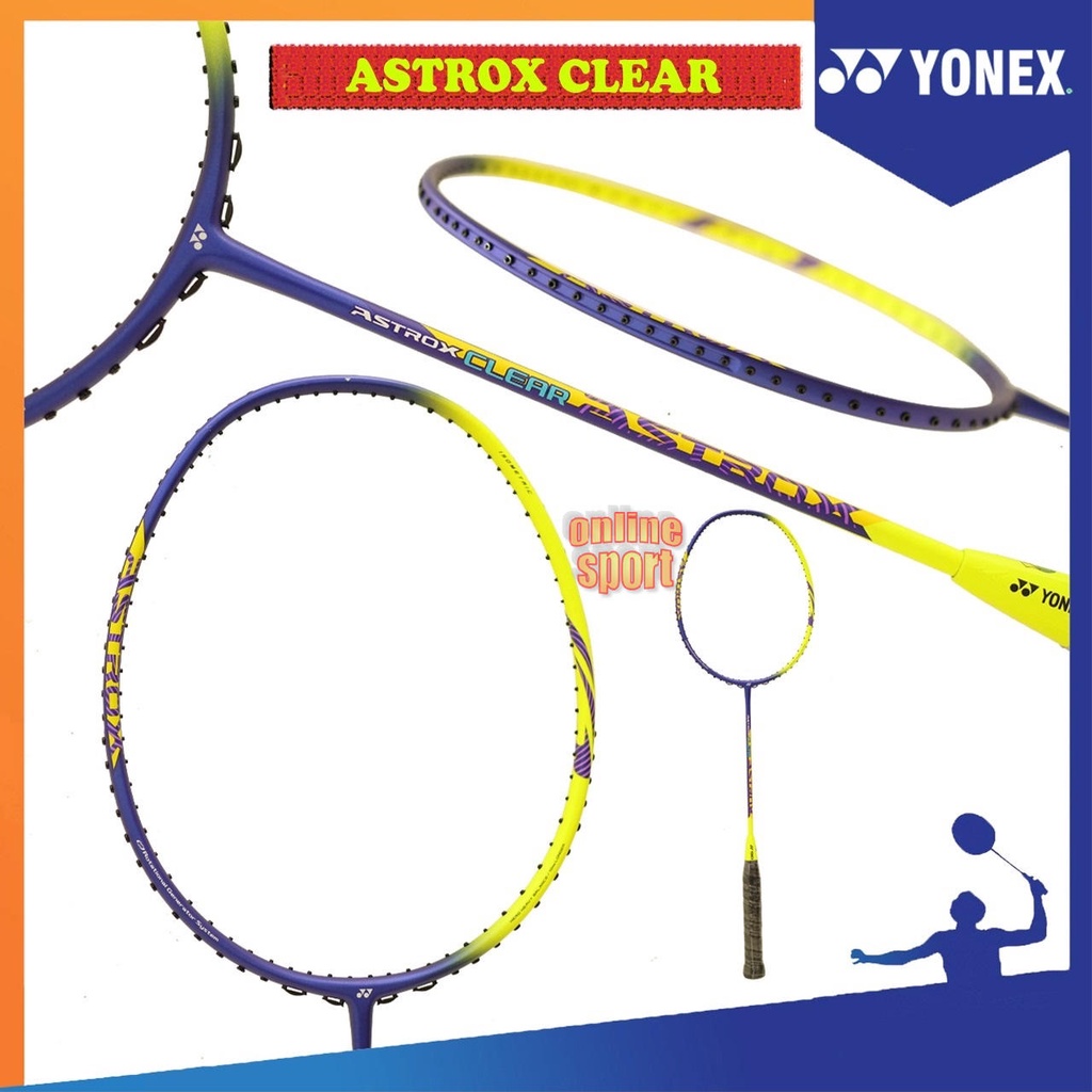 YONEX Astrox Ability / Clear / Feel  Raket Badminton