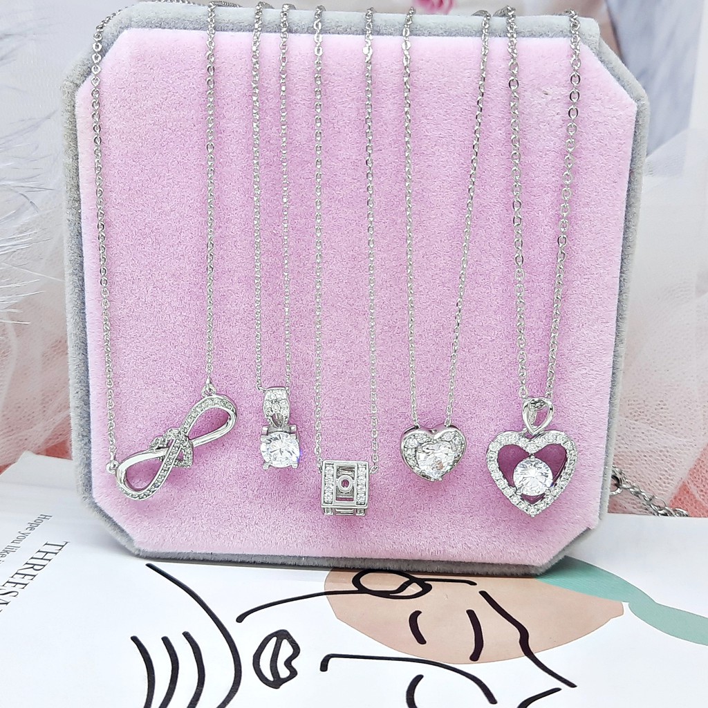 Kalung Xuping Premium Asli Love Salib Bulat Lapis Emas Asli - BN445